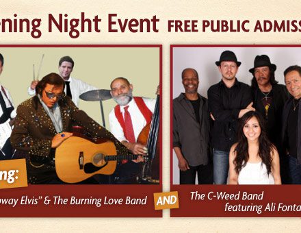 Opening Night Event - Free Public Admission!